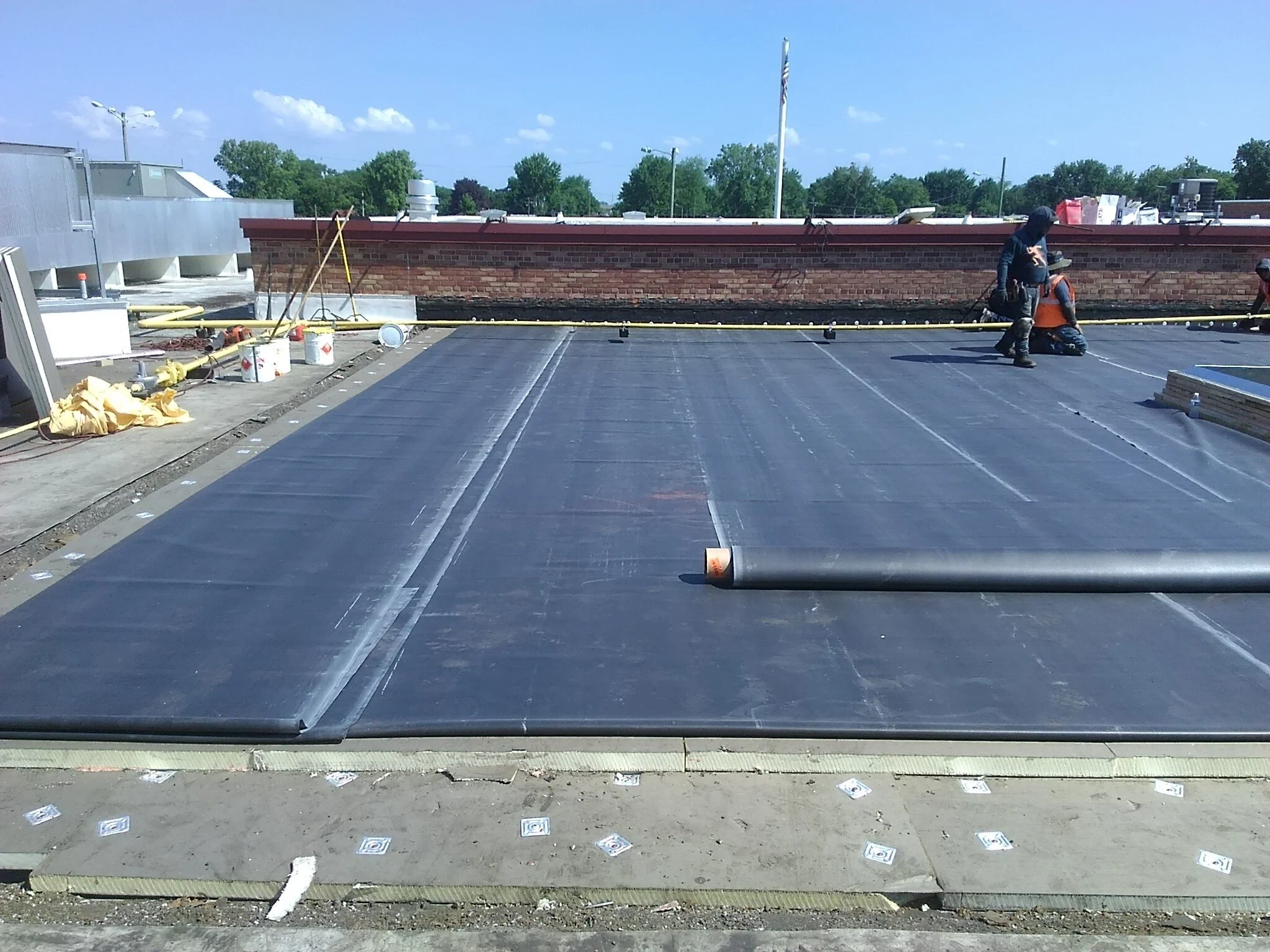 Black EPDM Roofing in Spartanburg, SC